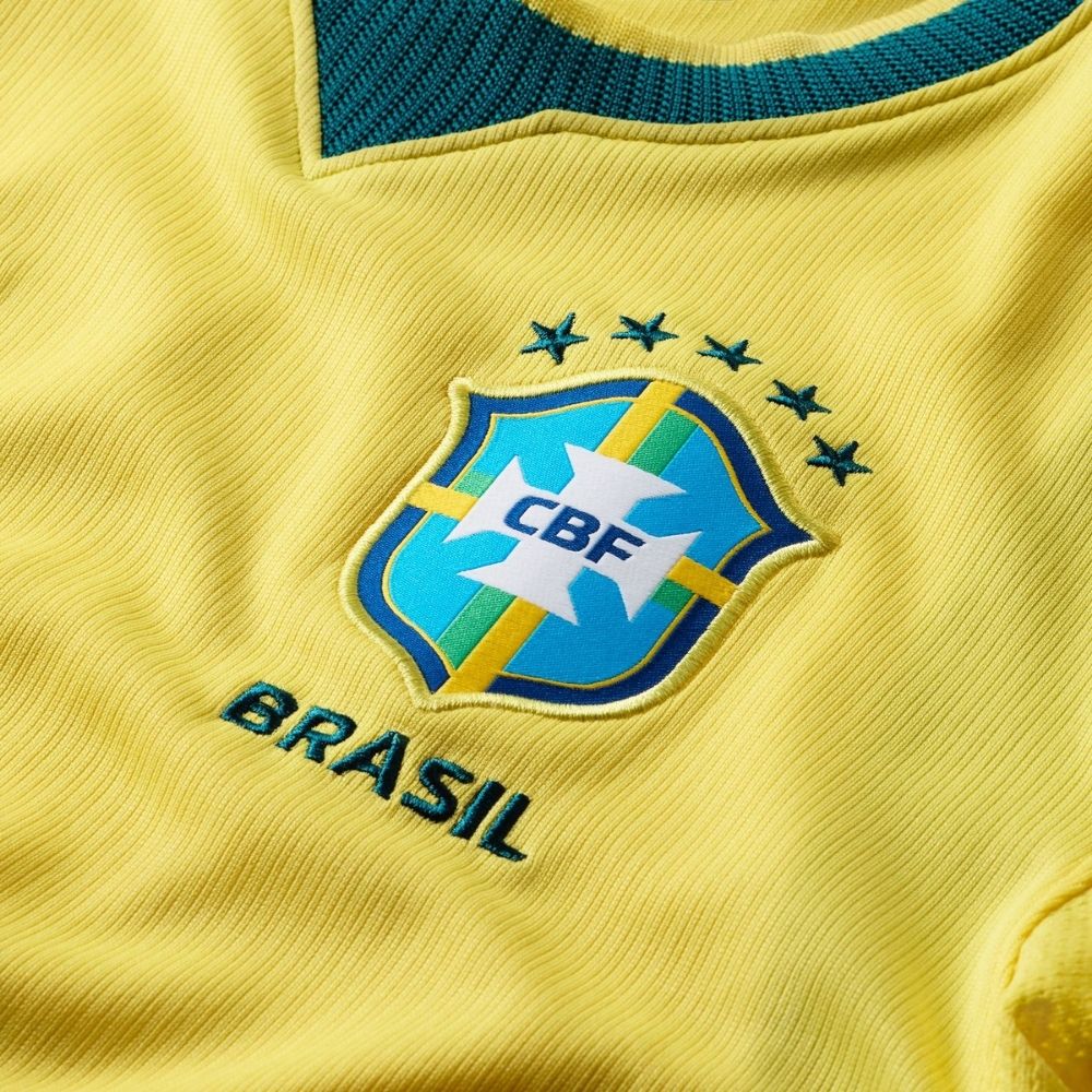 Nike CBF Brazil WC '26 Youth Home Jersey