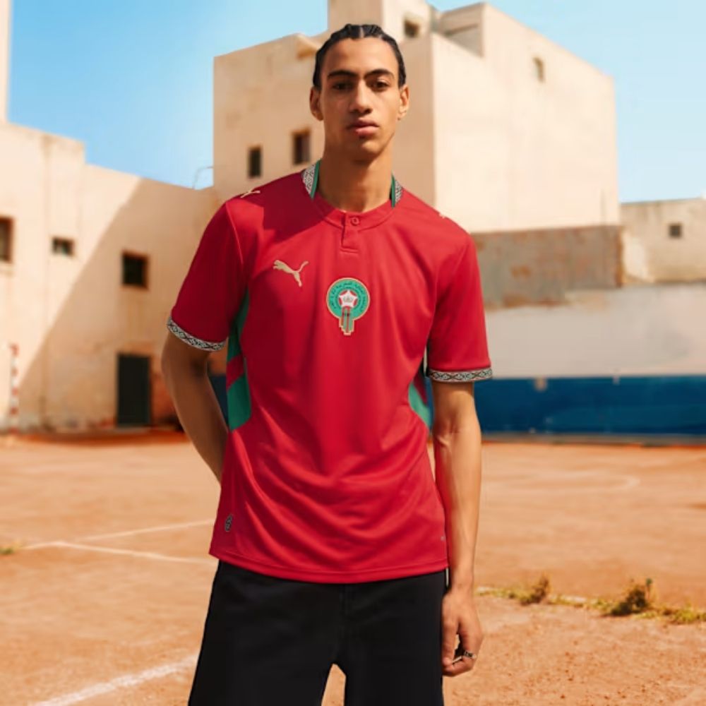Puma FRMF Morocco WC '26 Men's Home Replica Jersey