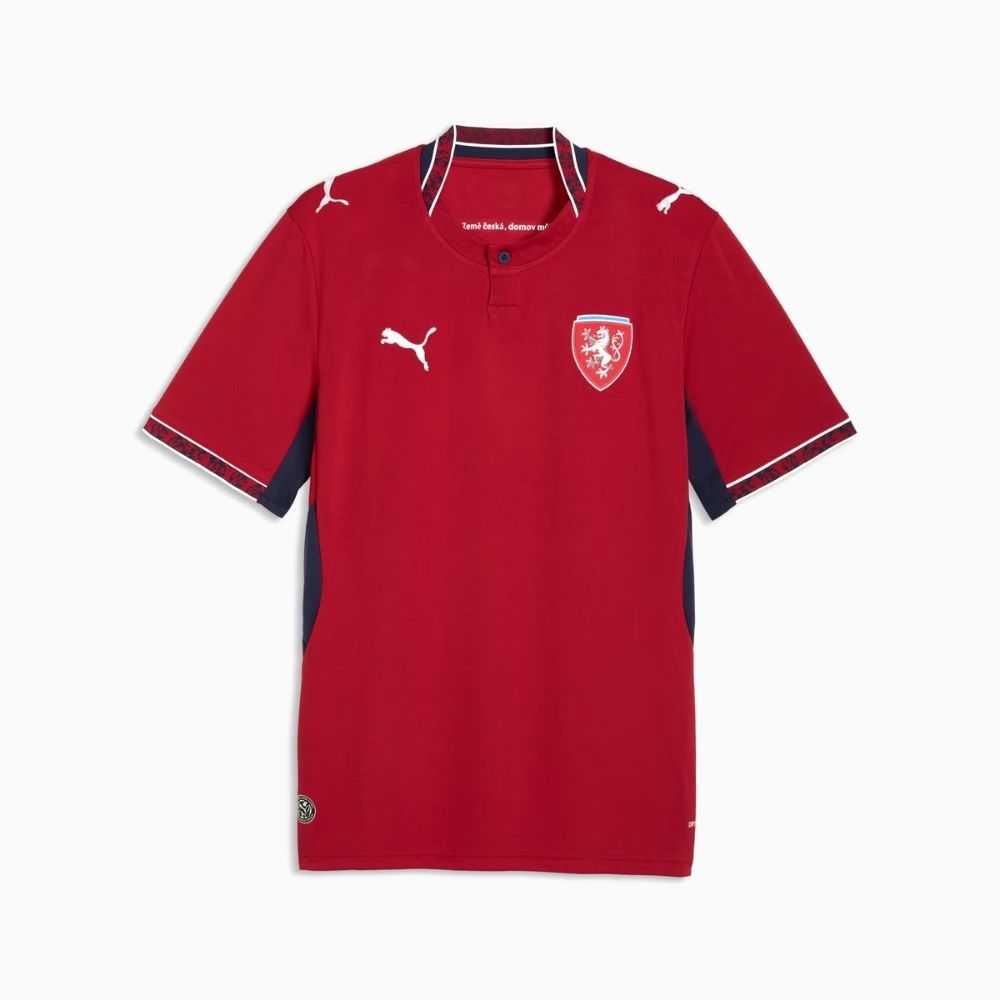 Puma FACR Czech Republic WC '26 Men's Home Replica Jersey