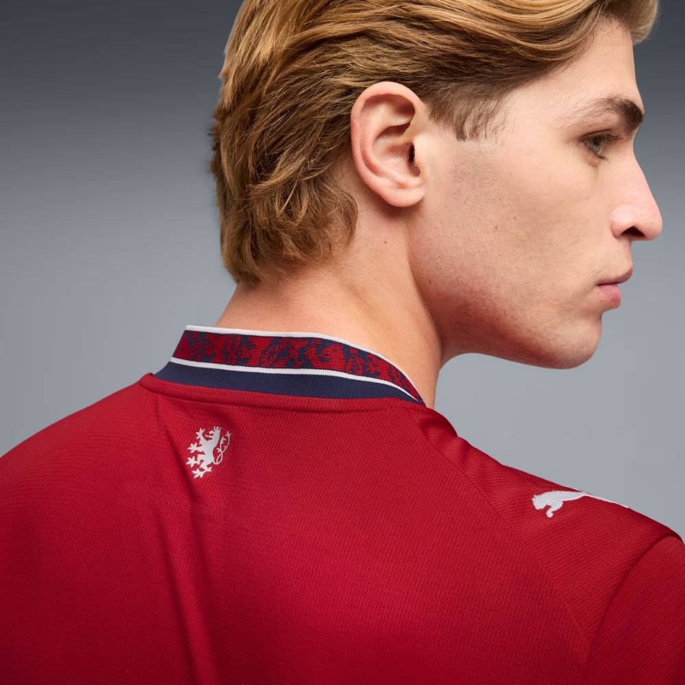 Puma FACR Czech Republic WC '26 Men's Home Replica Jersey