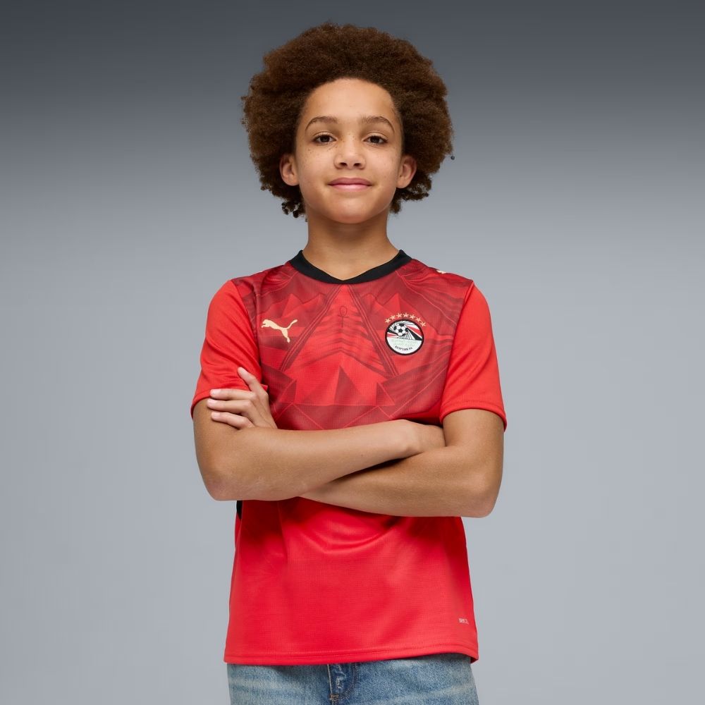 Puma EFA Egypt WC '26 Youth Home Replica Jersey