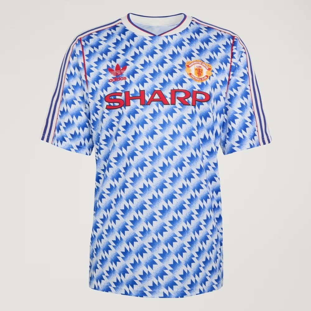 Manchester United 90-92 Adidas アウェイシャツ adidas Manchester United FC 90/92 Men's Away Jersey – Soccer Maxx