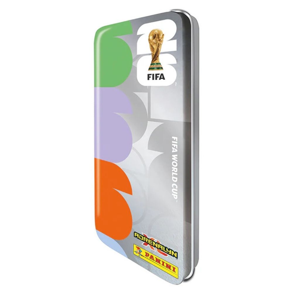 2026 Panini Adrenalyn XL FIFA WC '26 Cards – MEGA TIN (66 Cards + LE & Golden Baller)
