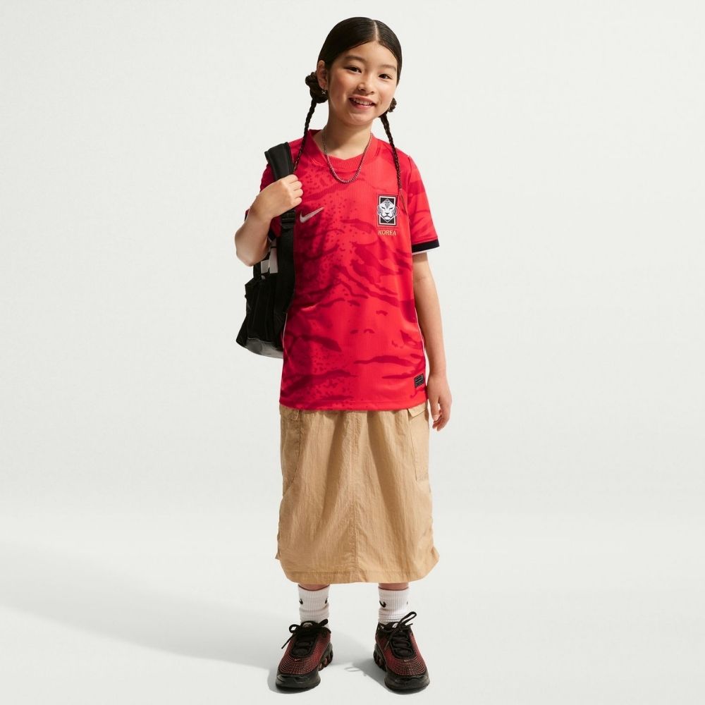 Nike KFA South Korea WC '26 Older Kids' Home Replica Jersey