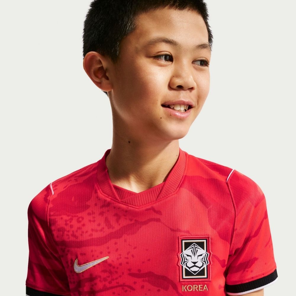 Nike KFA South Korea WC '26 Older Kids' Home Replica Jersey