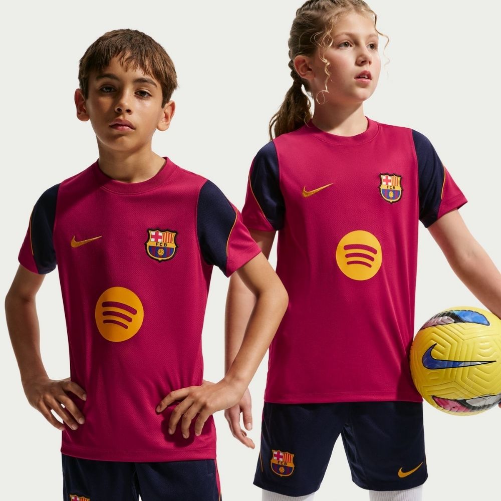 Nike FC Barcelona Dri-FIT Strike Youth Soccer Top
