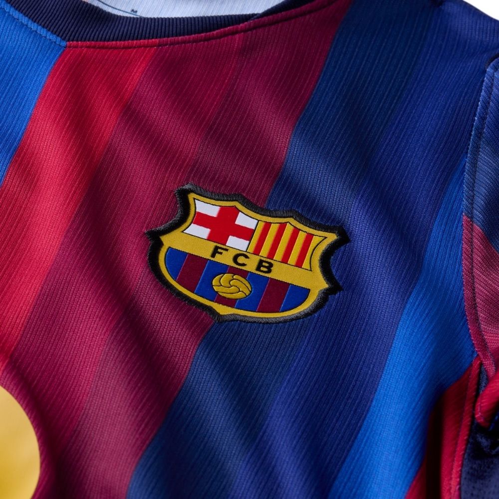 Nike Barcelona FC 26/27 Stadium Home Youth Jersey
