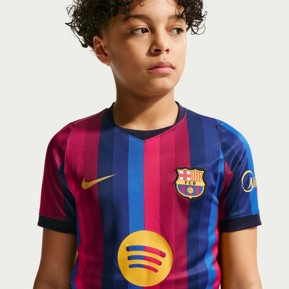 Nike Barcelona FC 26/27 Stadium Home Youth Jersey