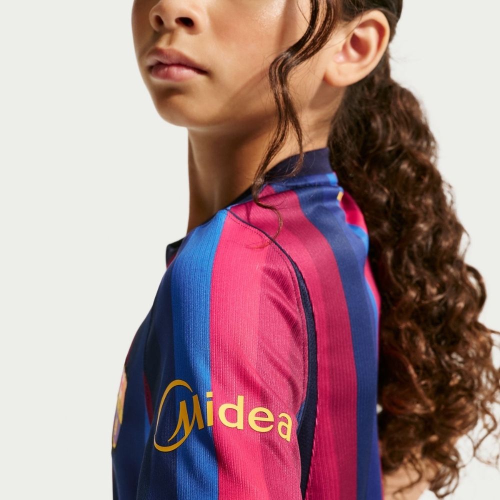 Nike Barcelona FC 26/27 Stadium Home Youth Jersey