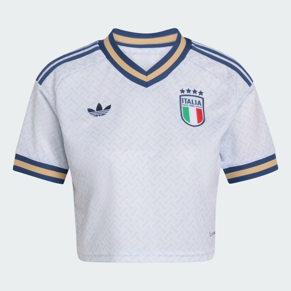 adidas FIGC Italy WC '26 Women's Cropped Away Jersey
