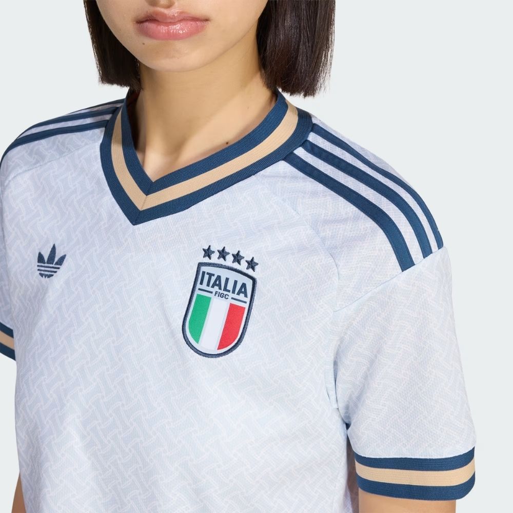 adidas FIGC Italy WC '26 Women's Cropped Away Jersey