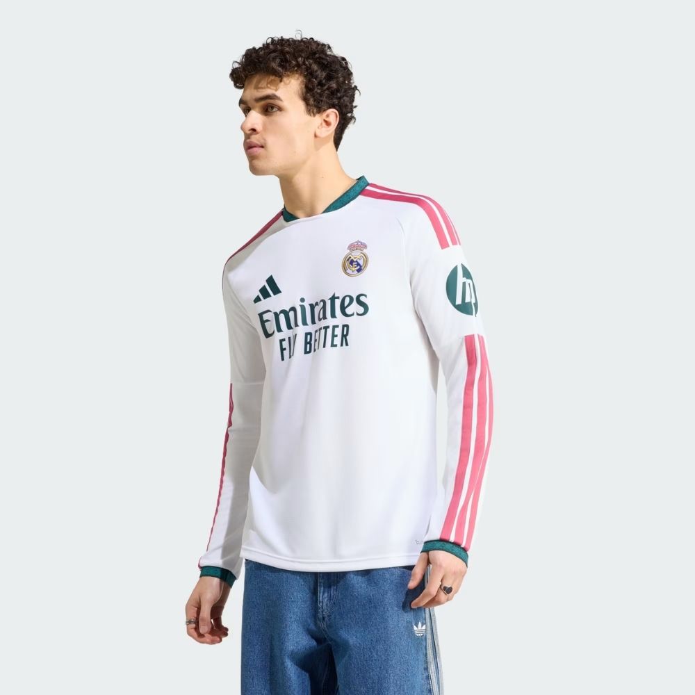 adidas Real Madrid CF26/27 Home Replica Long Sleeve Men's Jersey