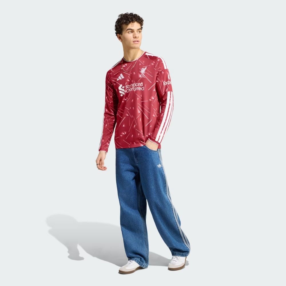 adidas Liverpool FC 26/27 Men's Home Long-Sleeve Jersey