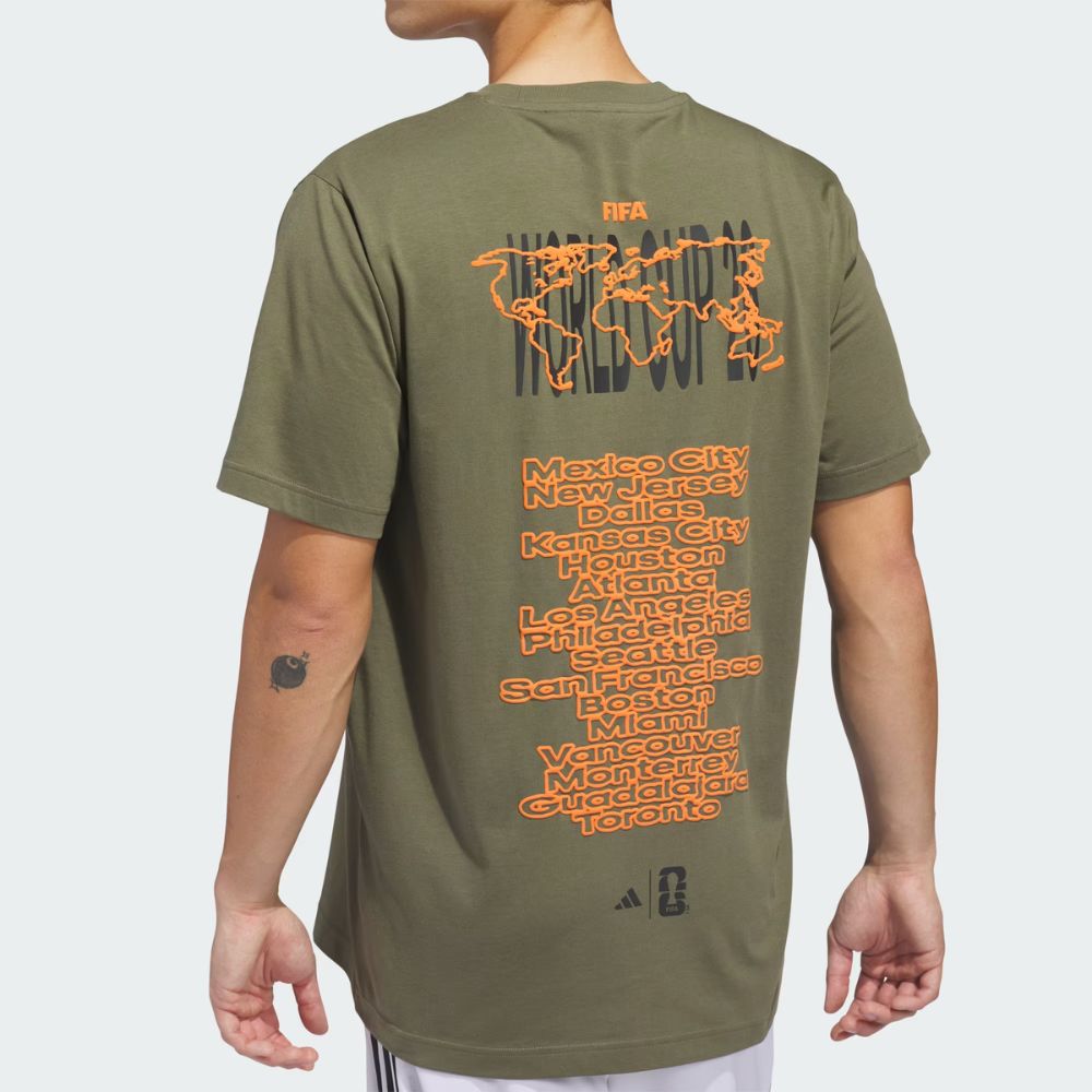 adidas World Cup '26 Tour Graphic T-Shirt