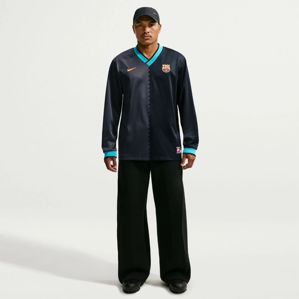 Nike FC Barcelona Energy Third Kobe Men's Woven Long-sleeve Jersey