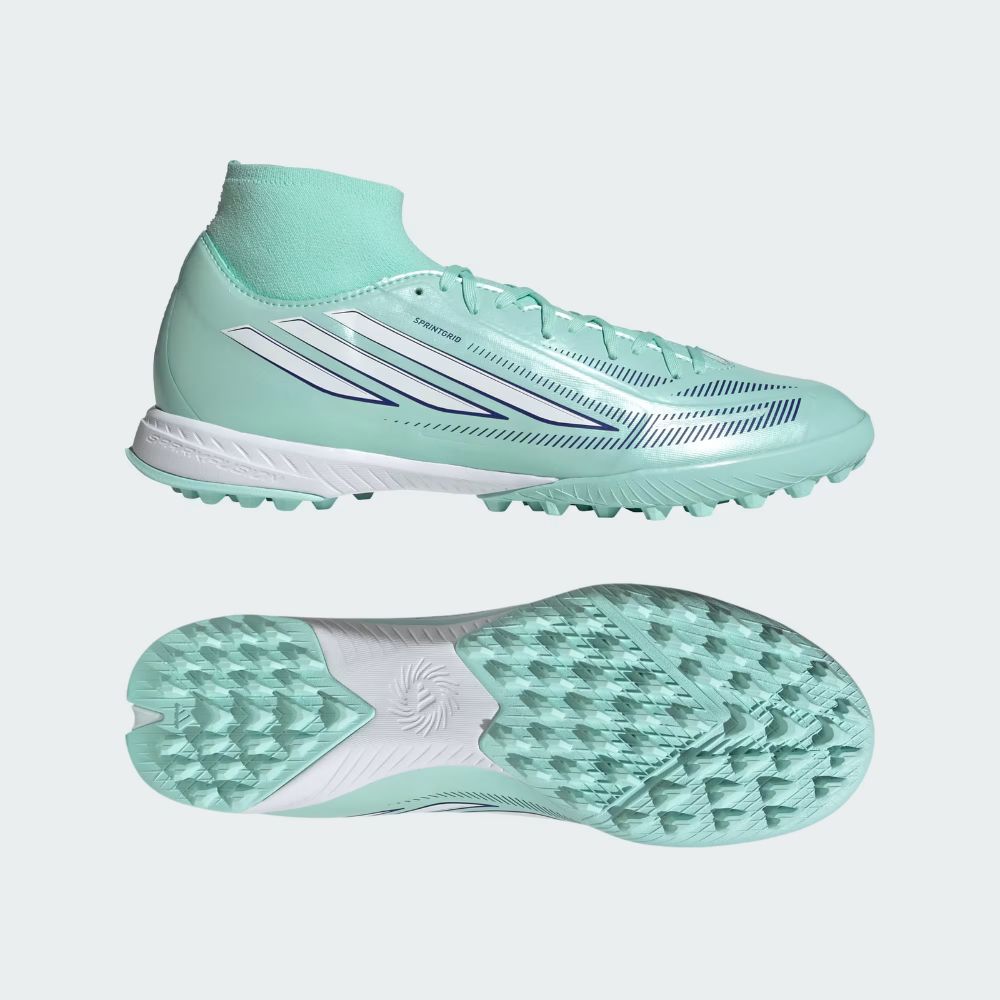 adidas F50 Sparkfusion League Mid Cut Turf Soccer Shoes
