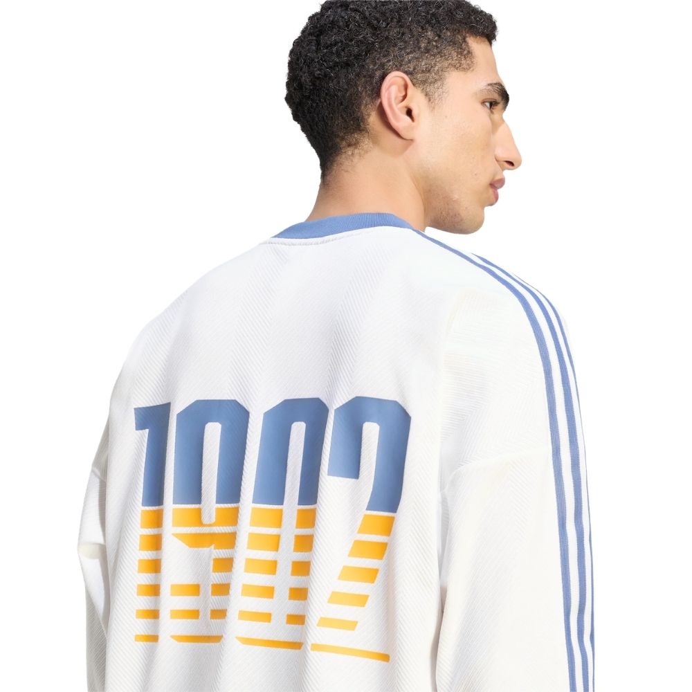 adidas Real Madrid Men's LFSTLR Long-Sleeved Jersey