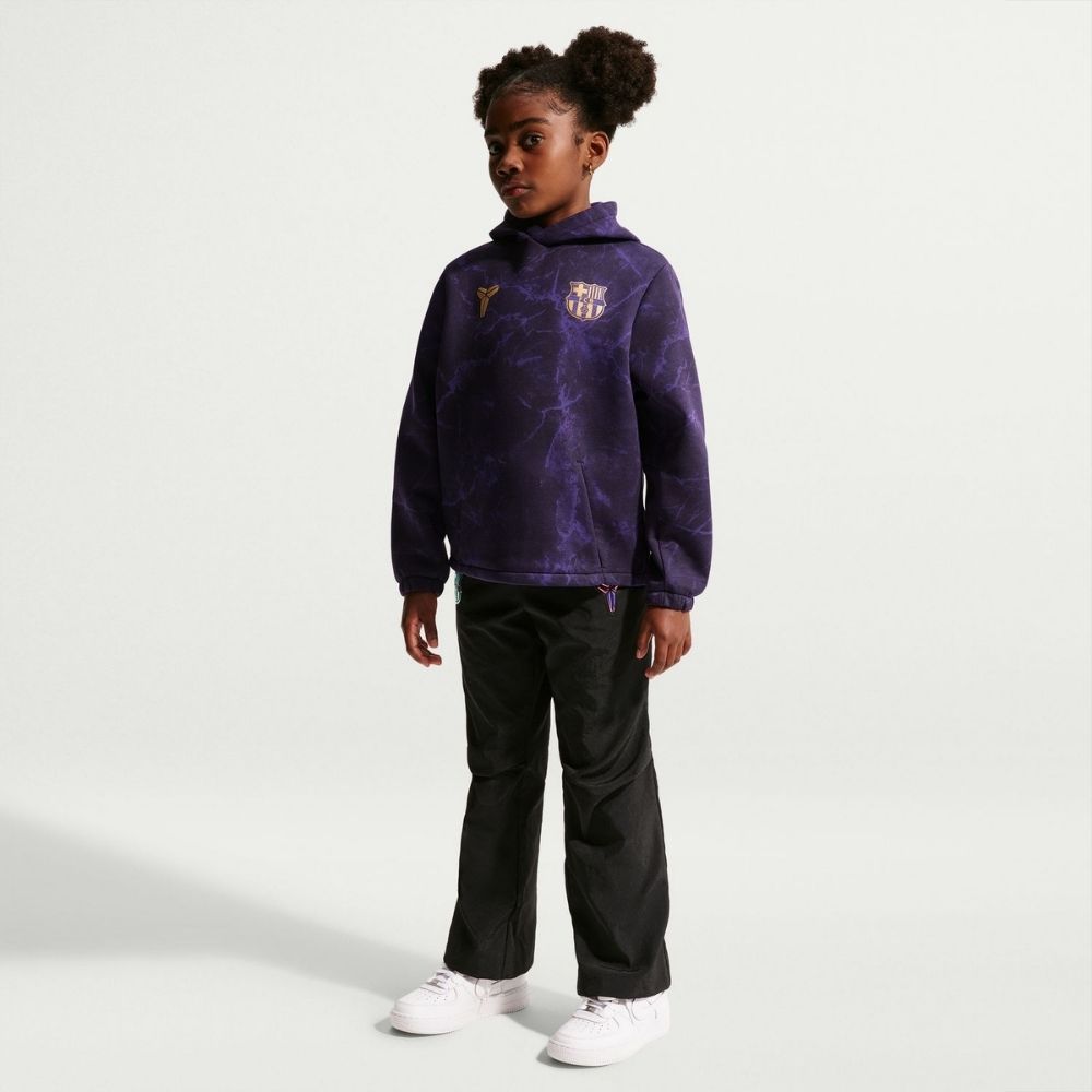 Nike Kobe Barcelona FC Away Youth Pullover Hoodie