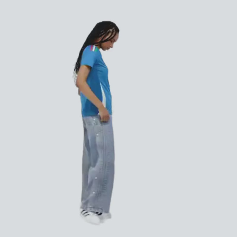 Charger la vidéo: adidas FIGC Italy 24/25 Women's Home Jersey