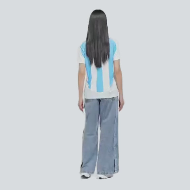 Load video: adidas AFA Argentina '24 Women's Home Jersey