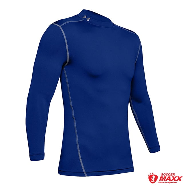 Under Armour ColdGear Armour Compression Mock - Royal - S