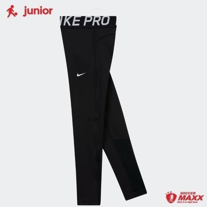 Black Nike Girls' Pro Tights Junior