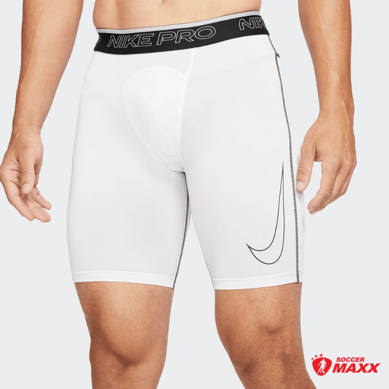Nike Pro Padded Compression Shorts Men's White Used 2XL - Locker Room Direct