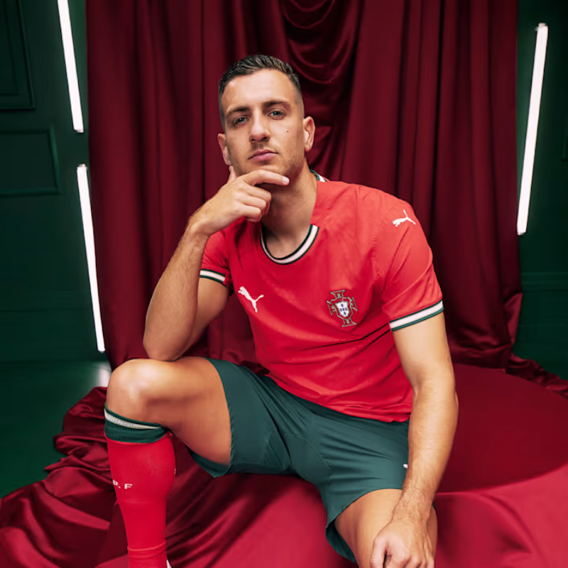 Puma FPF Portugal Men's Home Replica Jersey