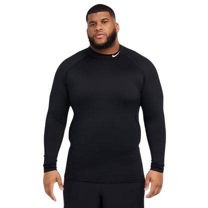 NikePro Men's Top Warm Long-Sleeve Mock Top