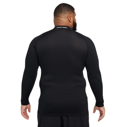 NikePro Men's Top Warm Long-Sleeve Mock Top