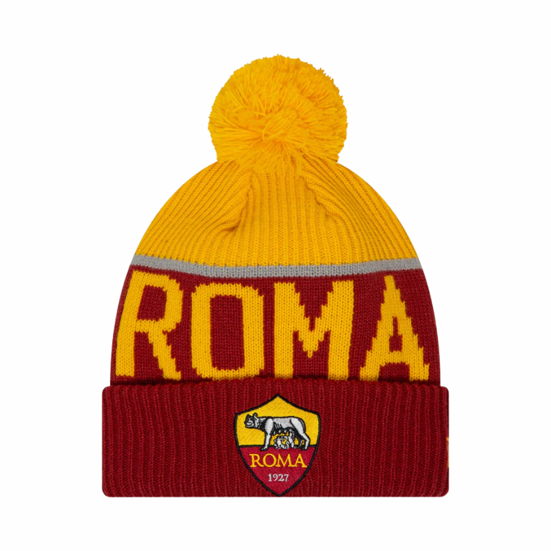 New Era AS Roma 1927 Sport Pom Beanie