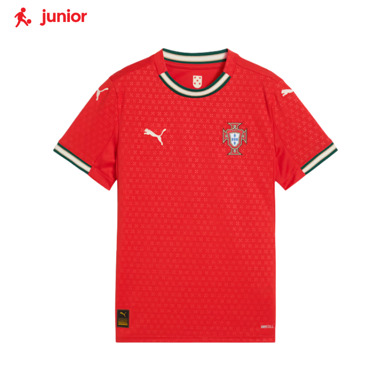 Puma FPF Portugal Youth Home Replica Jersey