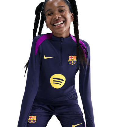 Nike FC Barcelona Youth Dri-FIT Strike Youth Drill Top