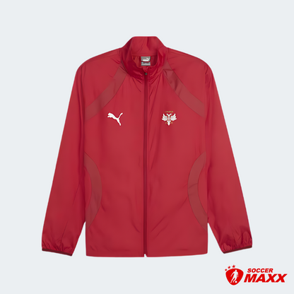 Puma FSS Serbia Men's Pre-Match Woven Jacket