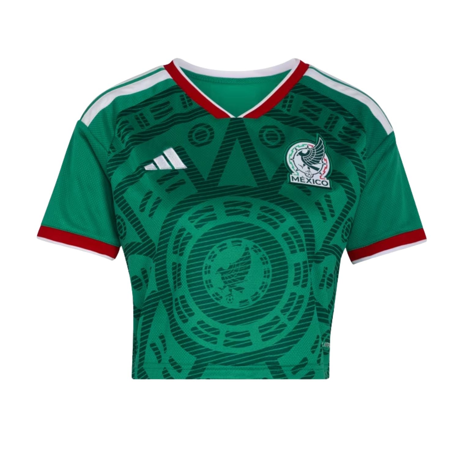 adidas FMF Mexico WC '26 Women's Cropped Home Jersey