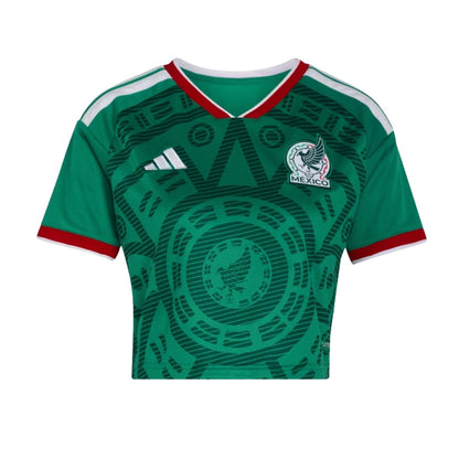 adidas FMF Mexico WC '26 Women's Cropped Home Jersey