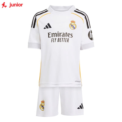 adidas Real Madrid CF 25/26 Kid's Home Mini Kit