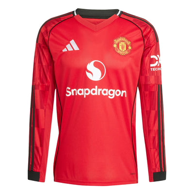 adidas Manchester United FC 25/26 Men's Home Long-Sleeve Jersey