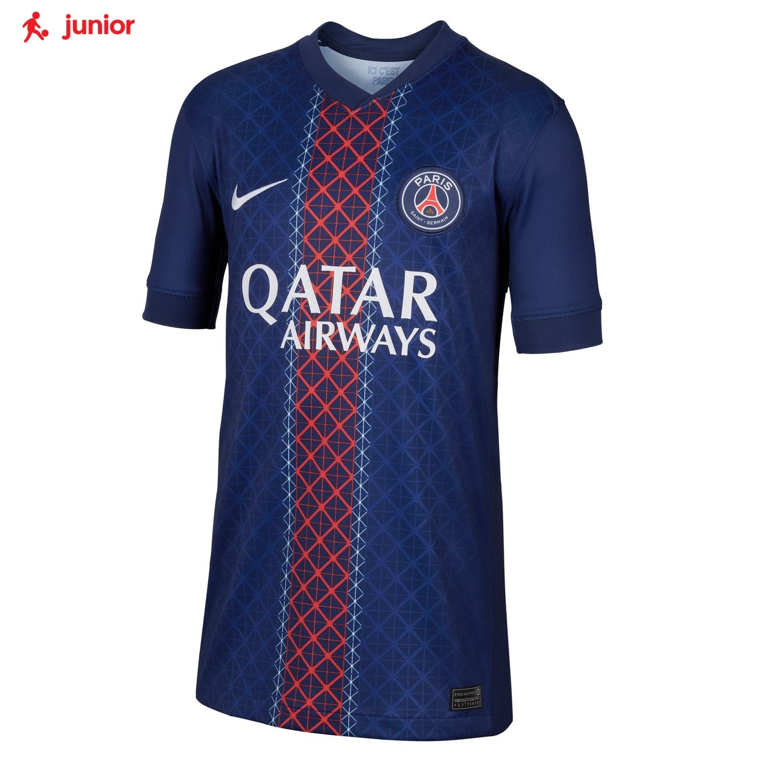 Nike Paris Saint-Germain 25/26 Youth Stadium Home Jersey