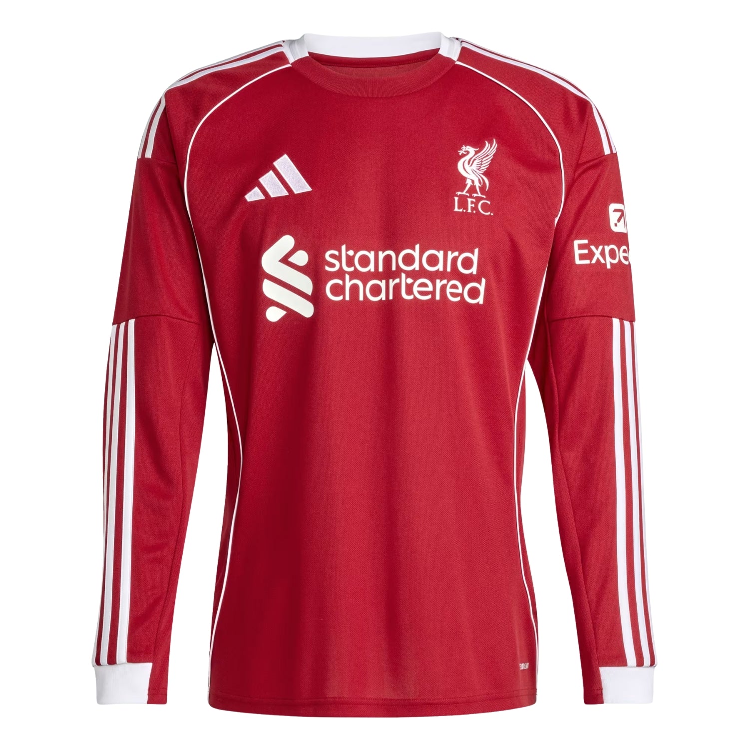 adidas Liverpool FC 25/26 Men's Home Long-Sleeve Jersey