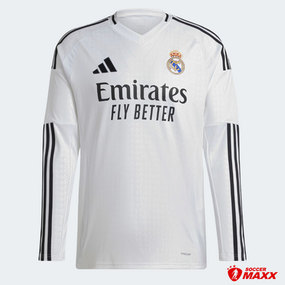 adidas Real Madrid CF 24/25 Men's Home Long-Sleeve Jersey