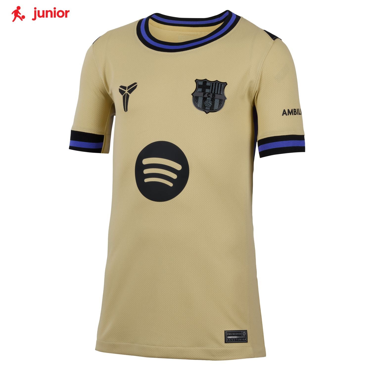 Nike FC Barcelona 25/26 Youth Away Stadium Jersey