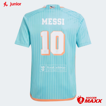 adidas Lionel Messi No. 10 Inter Miami CF '24 Youth Third Jersey