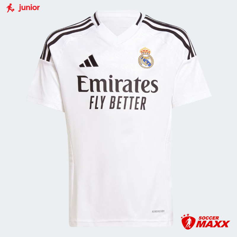 adidas Real Madrid CF 24/25 Youth Home Jersey