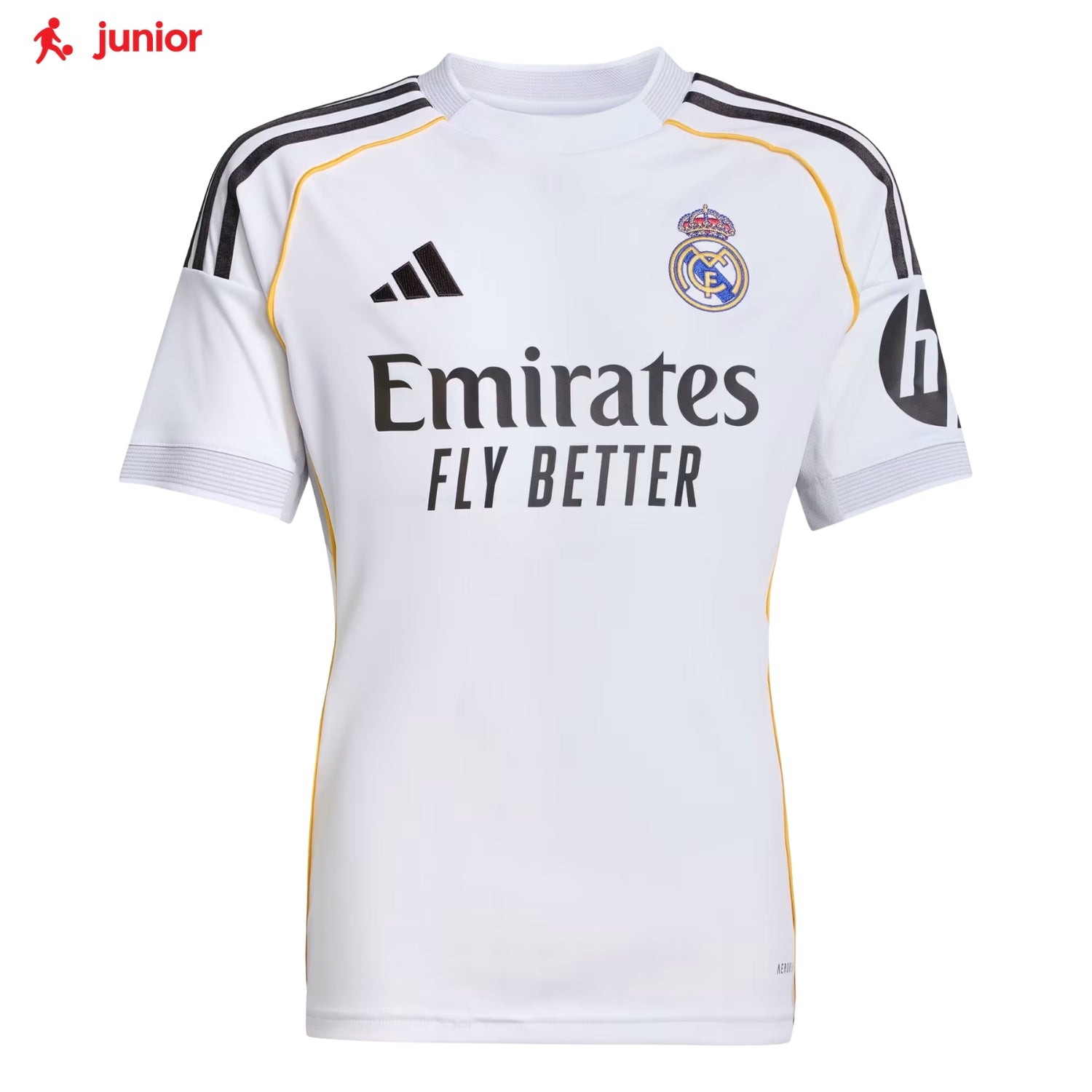 adidas Real Madrid CF 25/26 Junior Home Jersey