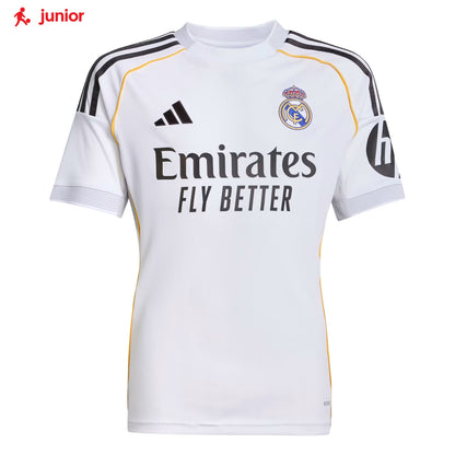 adidas Junior Real Madrid CF 25/26 Home Jersey
