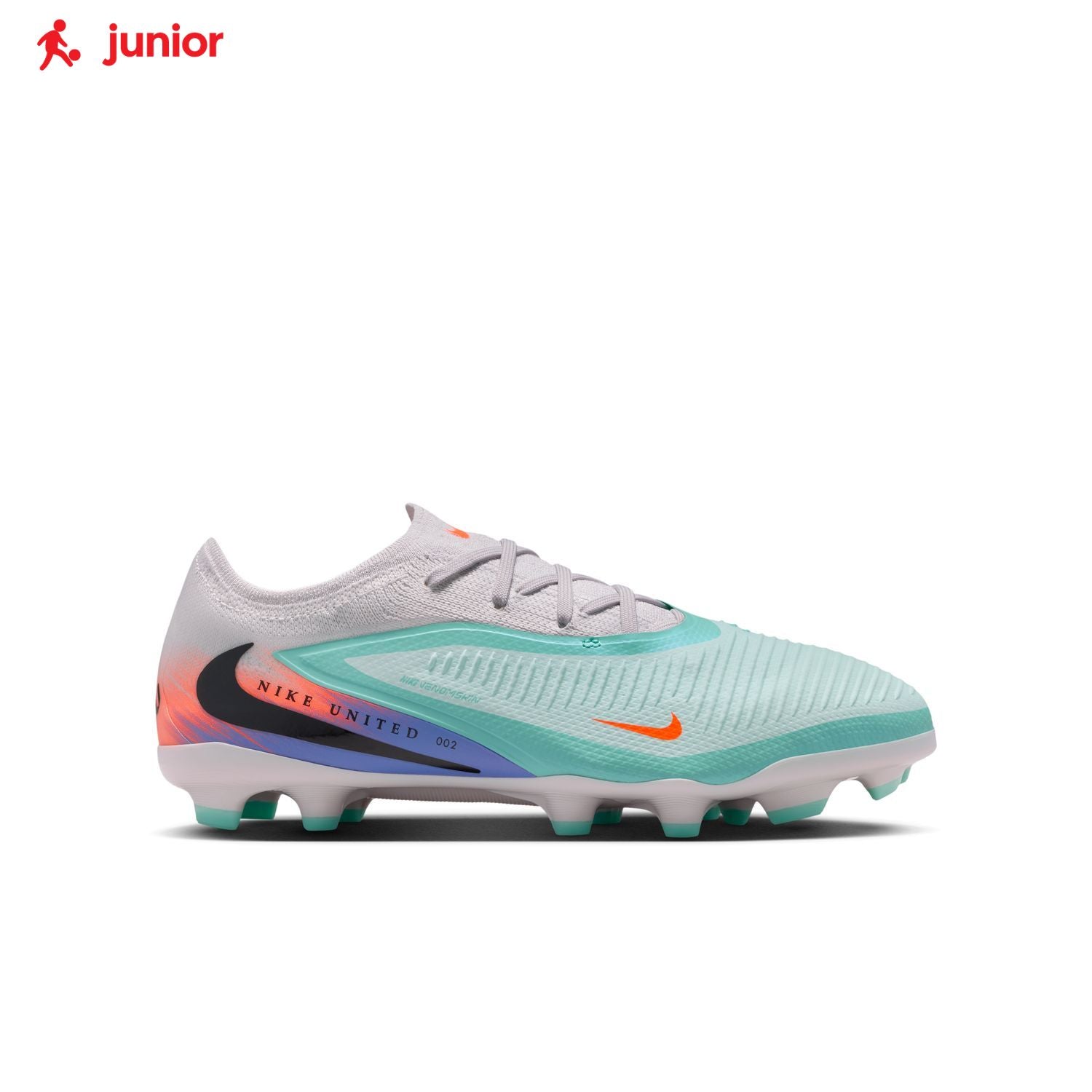 Nike United 2 Junior Phantom 6 Low Pro Firm/Multi-Ground Cleats