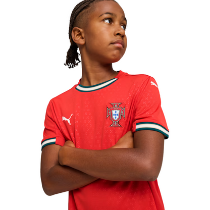 Puma FPF Portugal Youth Home Replica Jersey