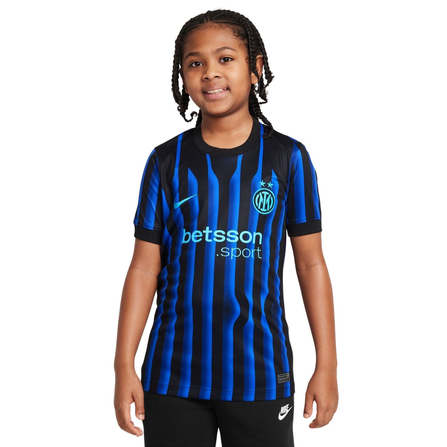 Nike Inter Milan 25/26 Youth Stadium Home Jersey