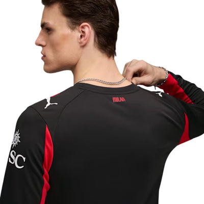 Puma AC Milan 25/26 Men's Home Replica Long-Sleeve Jersey